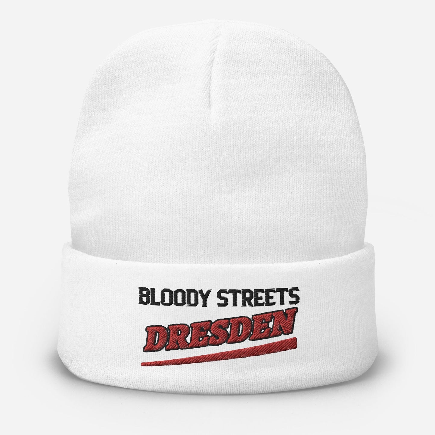 BS CITY Dresden Crew Member Premium Beanie - BLOODY-STREETS.DE Streetwear Herren und Damen Hoodies, T-Shirts, Pullis