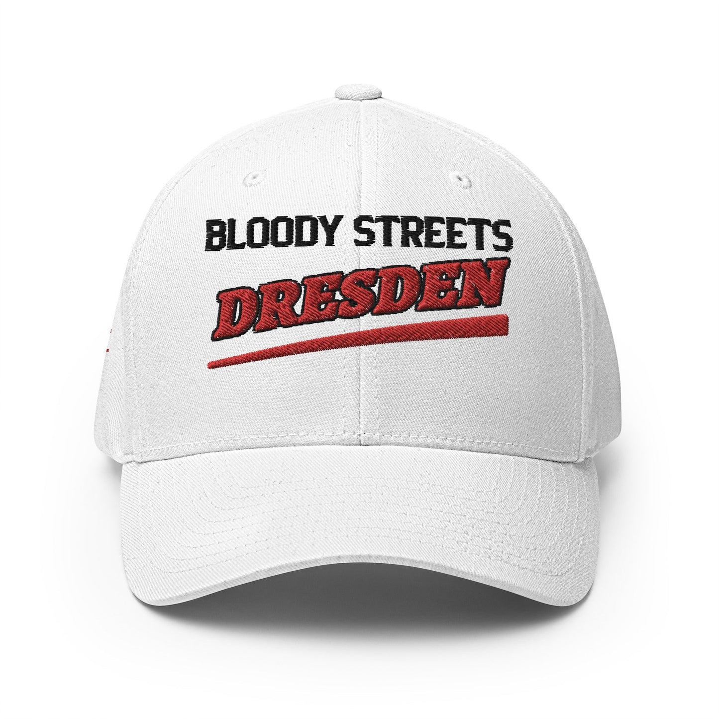 BS CITY Dresden Crew Member Premium Red DAD CAP - BLOODY-STREETS.DE Streetwear Herren und Damen Hoodies, T-Shirts, Pullis
