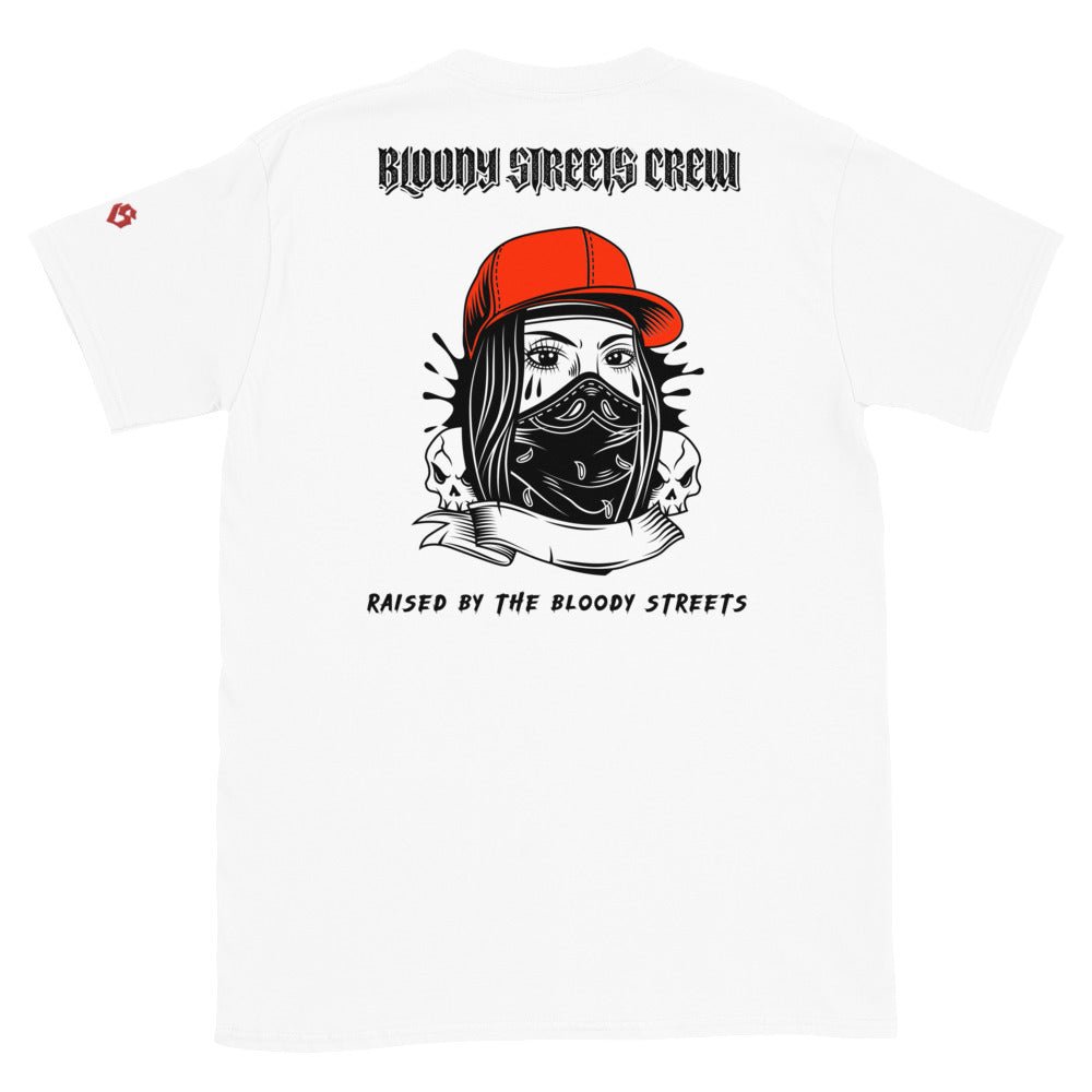 BS CITY Dresden Crew Member Premium Red "Lady" T-Shirt - BLOODY-STREETS.DE Streetwear Herren und Damen Hoodies, T-Shirts, Pullis