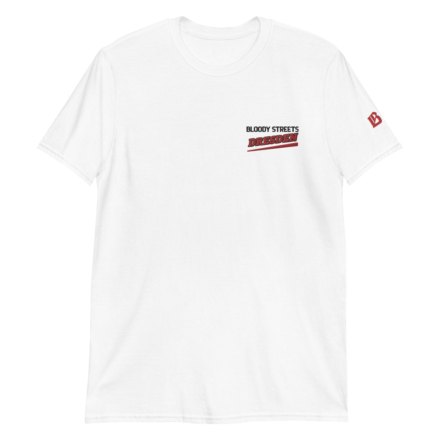 BS CITY Dresden Crew Member Premium Red "Lady" T-Shirt - BLOODY-STREETS.DE Streetwear Herren und Damen Hoodies, T-Shirts, Pullis