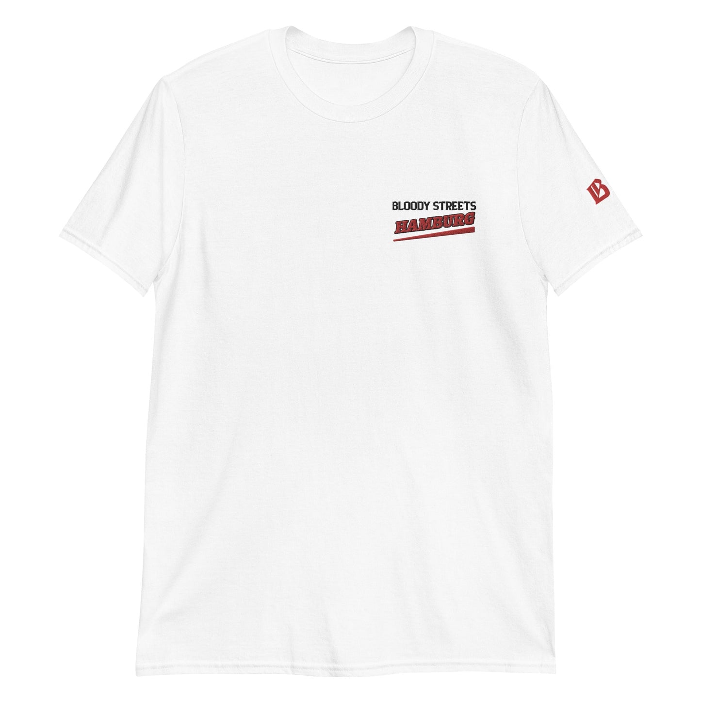 BS CITY Hamburg Crew Member Premium Red "Lady" T-Shirt - BLOODY-STREETS.DE Streetwear Herren und Damen Hoodies, T-Shirts, Pullis