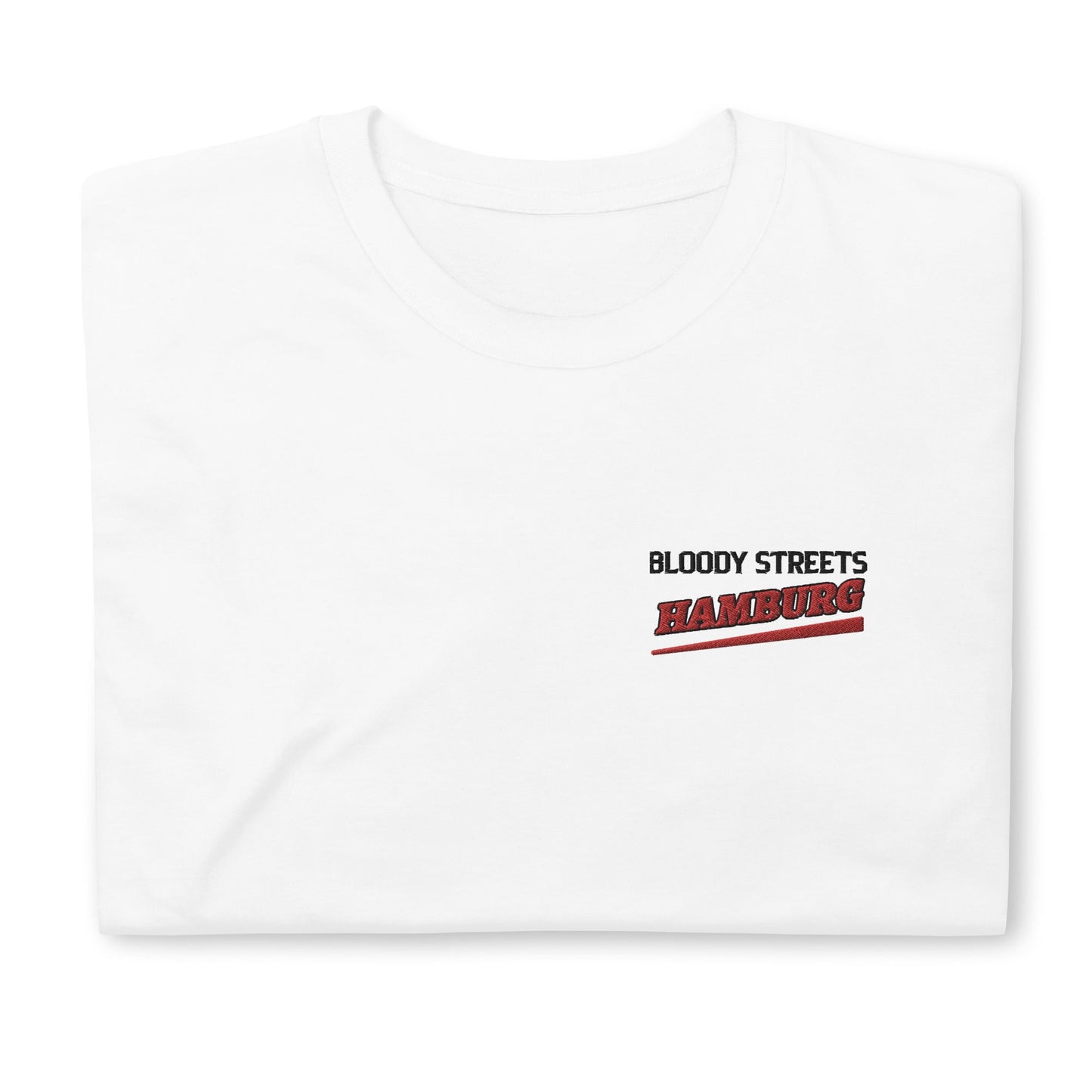 BS CITY Hamburg Crew Member Premium Red "Lady" T-Shirt - BLOODY-STREETS.DE Streetwear Herren und Damen Hoodies, T-Shirts, Pullis
