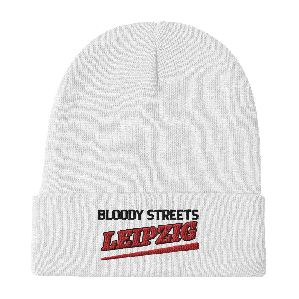 BS CITY Leipzig Crew Member Premium Beanie - BLOODY-STREETS.DE Streetwear Herren und Damen Hoodies, T-Shirts, Pullis