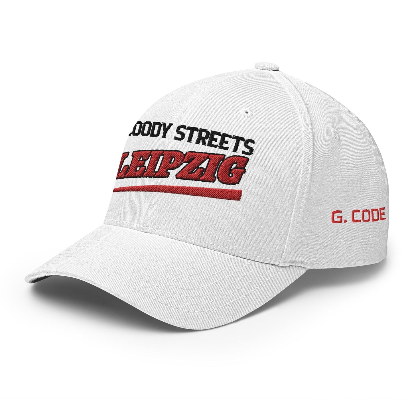 BS CITY Leipzig Crew Member Premium Red DAD CAP - BLOODY-STREETS.DE Streetwear Herren und Damen Hoodies, T-Shirts, Pullis