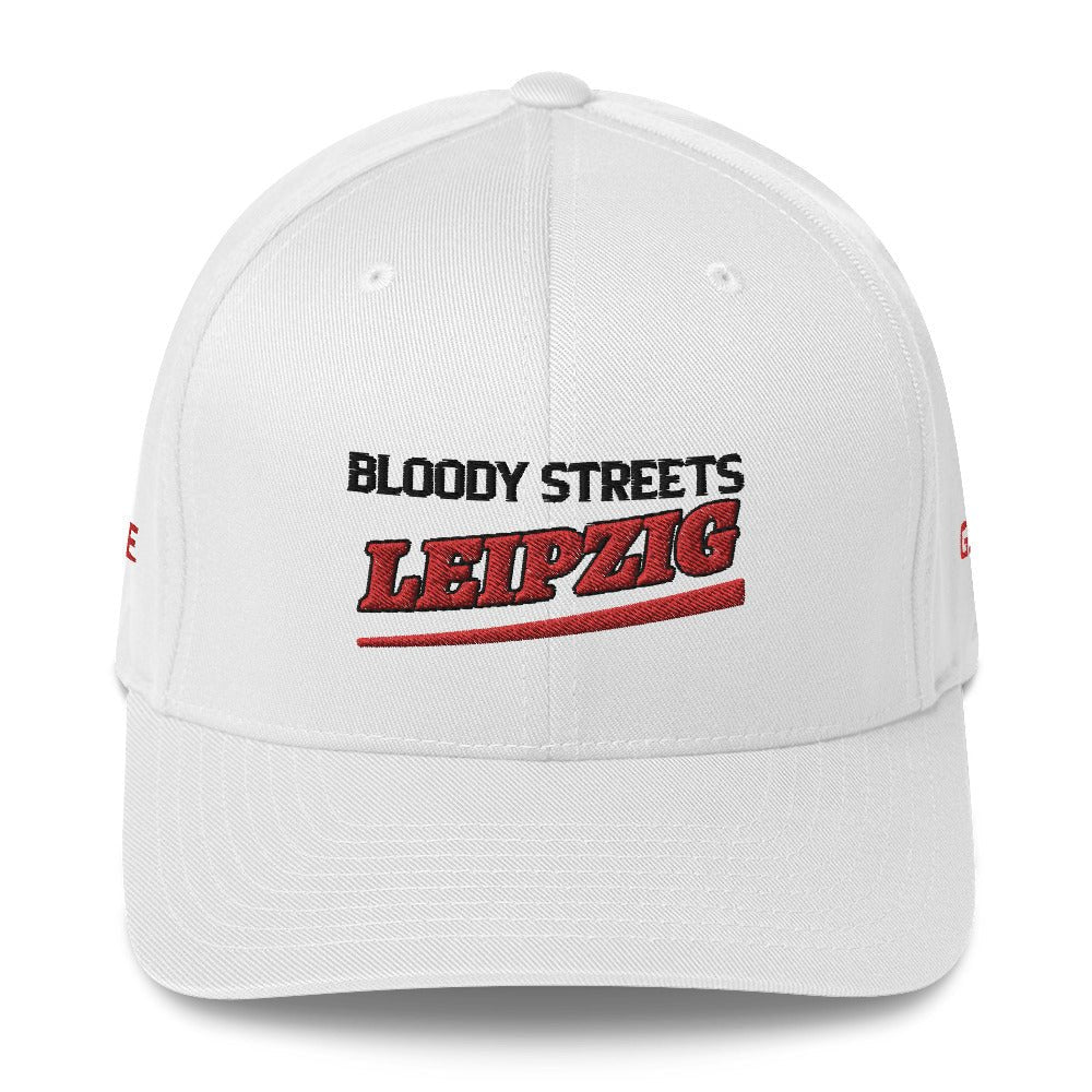 BS CITY Leipzig Crew Member Premium Red DAD CAP - BLOODY-STREETS.DE Streetwear Herren und Damen Hoodies, T-Shirts, Pullis