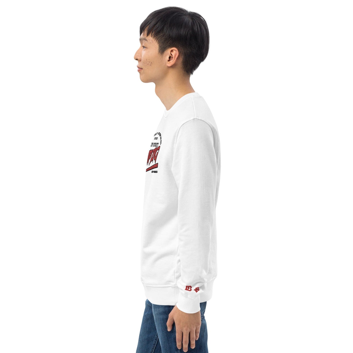 BS CITY Leipzig Crew Member Premium Red "G" Pullover - BLOODY-STREETS.DE Streetwear Herren und Damen Hoodies, T-Shirts, Pullis