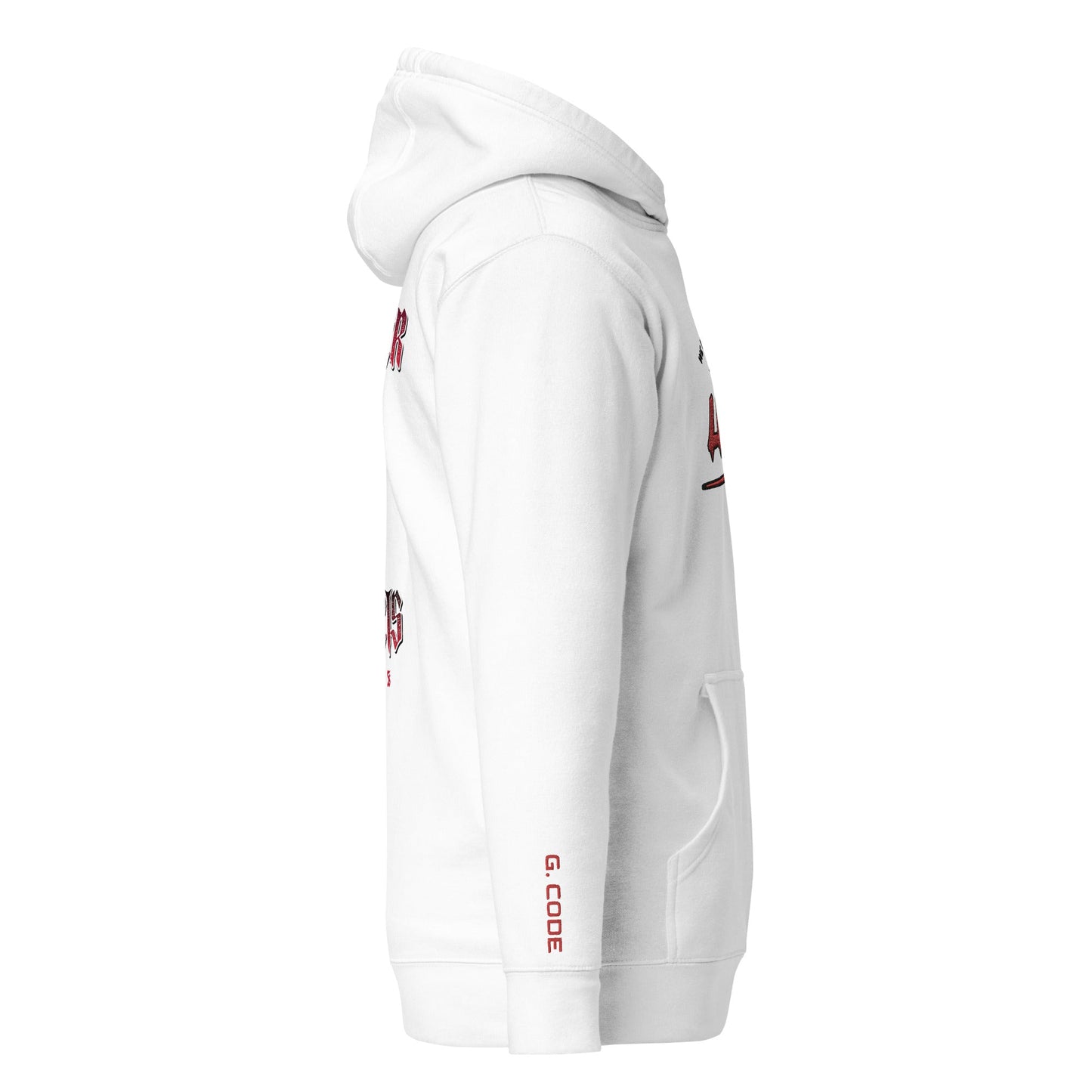 BS CITY Leipzig Crew Member Premium Red Lady Hoodie - BLOODY-STREETS.DE Streetwear Herren und Damen Hoodies, T-Shirts, Pullis