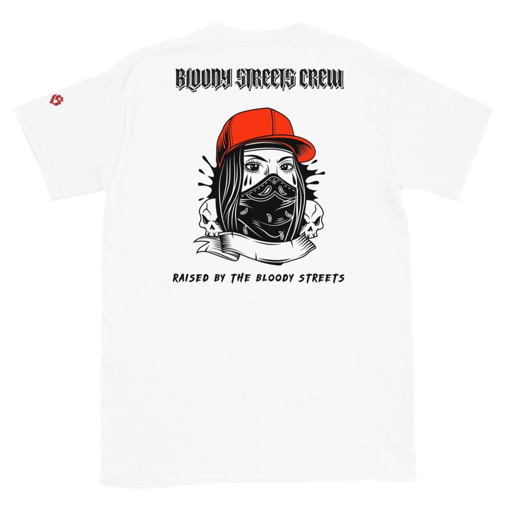 BS CITY Magdeburg Crew Member Premium Red "Lady" T-Shirt - BLOODY-STREETS.DE Streetwear Herren und Damen Hoodies, T-Shirts, Pullis