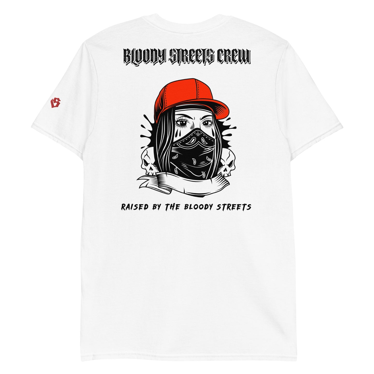 BS CITY Magdeburg Crew Member Premium Red "Lady" T-Shirt - BLOODY-STREETS.DE Streetwear Herren und Damen Hoodies, T-Shirts, Pullis