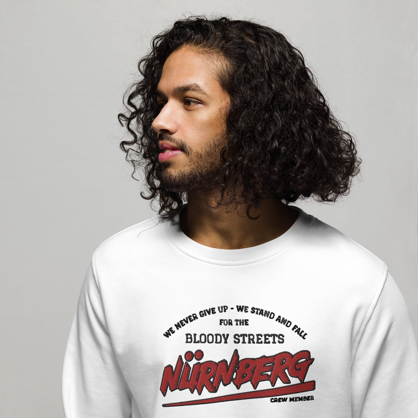 BS CITY Nürnberg Crew Member Premium Red "G" Pullover - BLOODY-STREETS.DE Streetwear Herren und Damen Hoodies, T-Shirts, Pullis