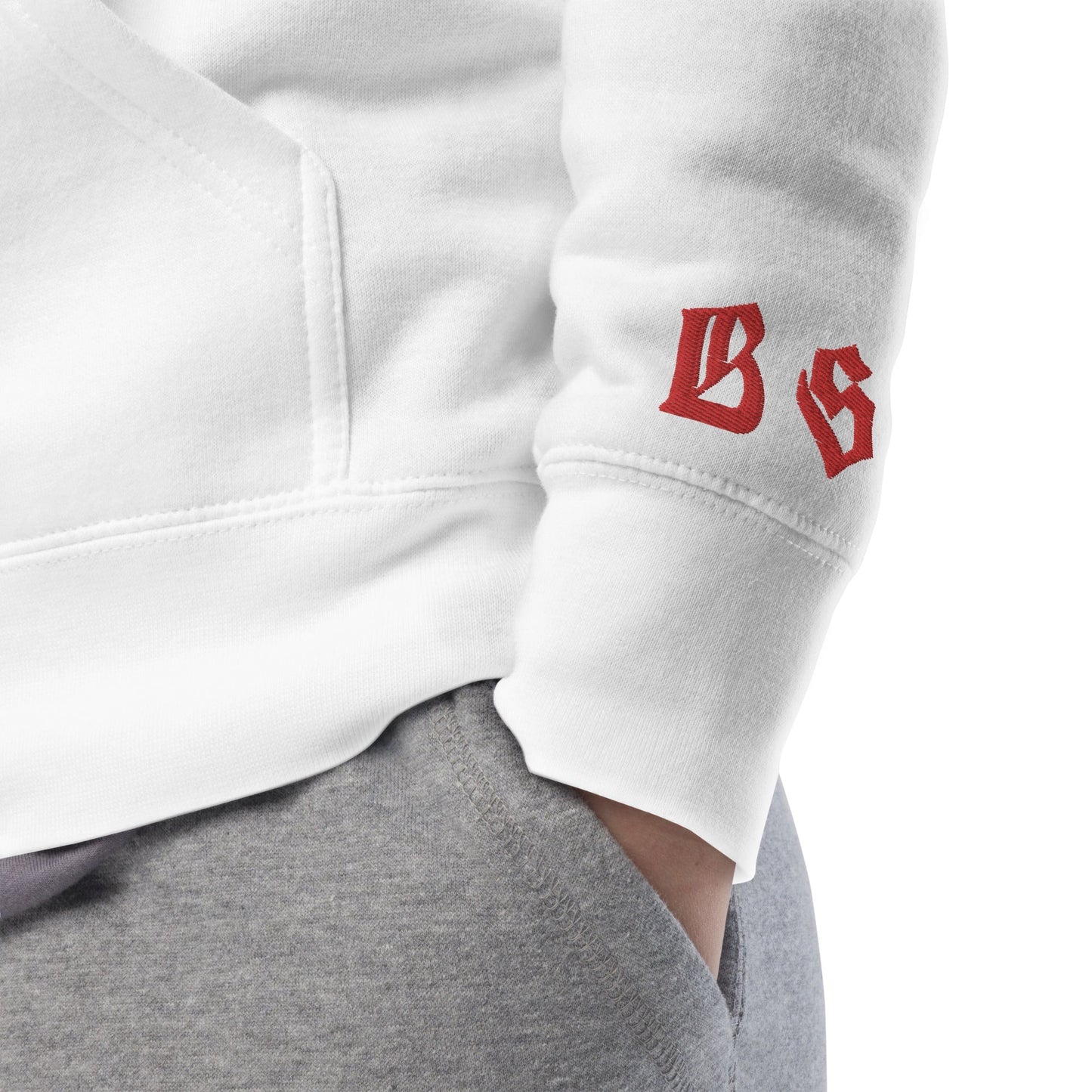 BS CITY Nürnberg Crew Member Premium Red Lady Hoodie - BLOODY-STREETS.DE Streetwear Herren und Damen Hoodies, T-Shirts, Pullis