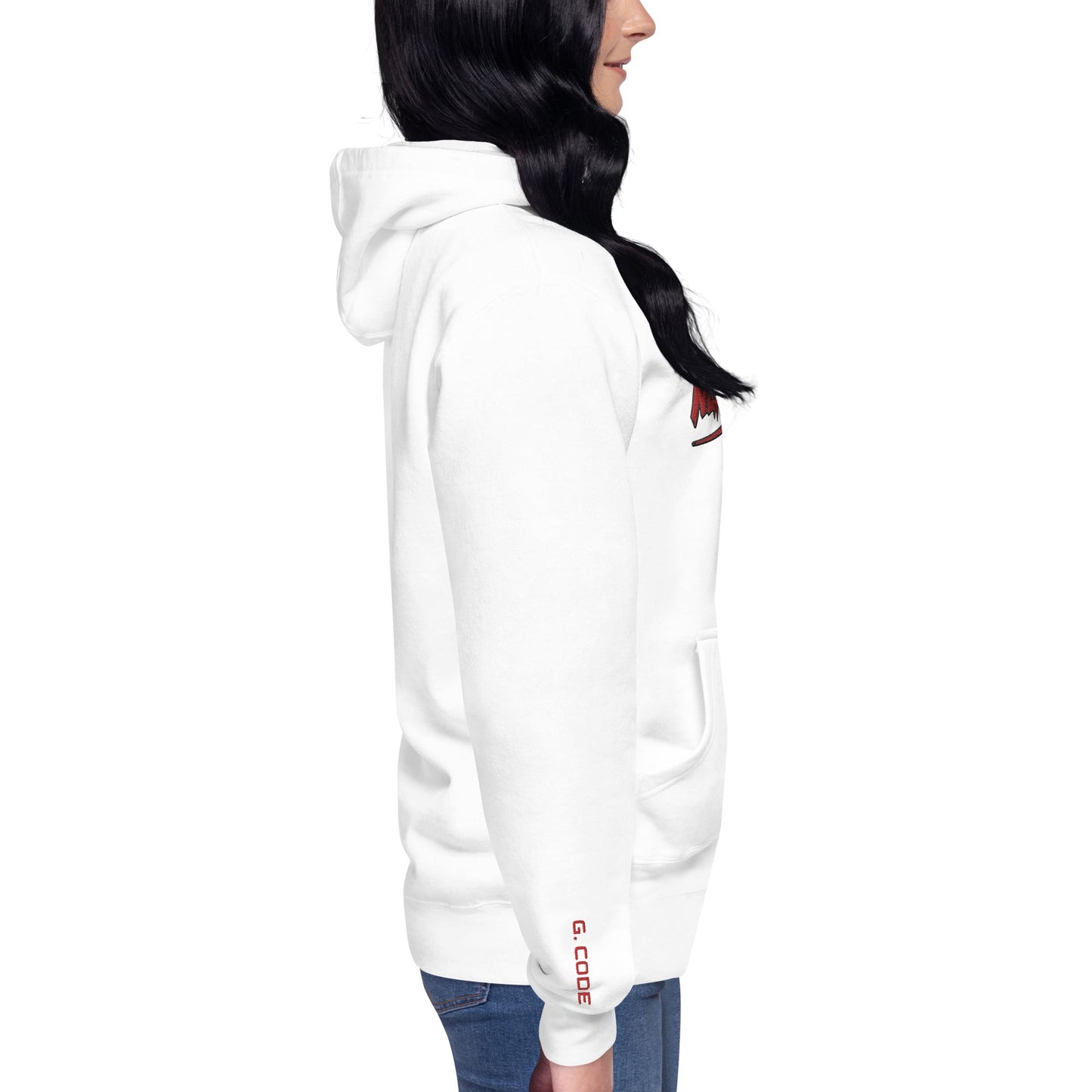 BS CITY Nürnberg Crew Member Premium Red Lady Hoodie - BLOODY-STREETS.DE Streetwear Herren und Damen Hoodies, T-Shirts, Pullis