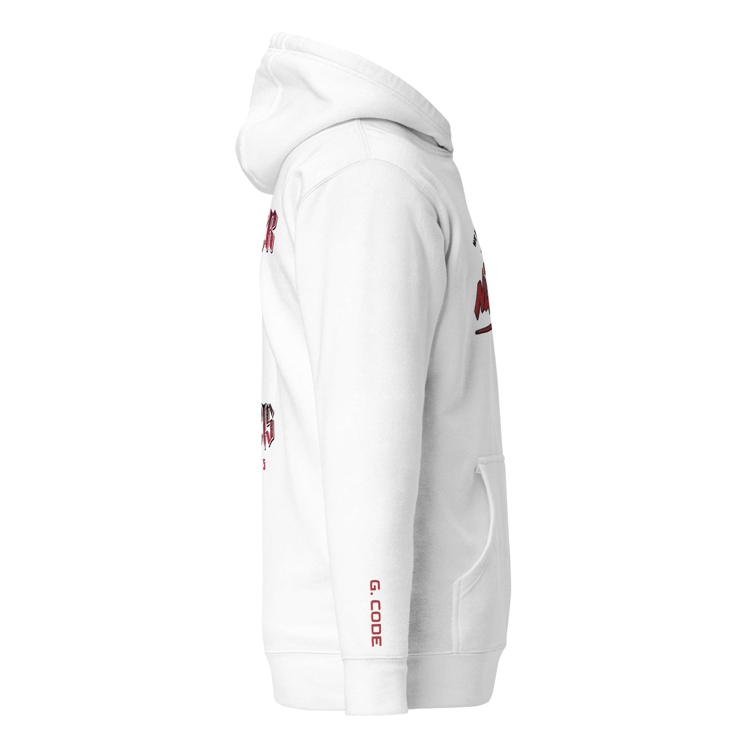 BS CITY Nürnberg Crew Member Premium Red Lady Hoodie - BLOODY-STREETS.DE Streetwear Herren und Damen Hoodies, T-Shirts, Pullis