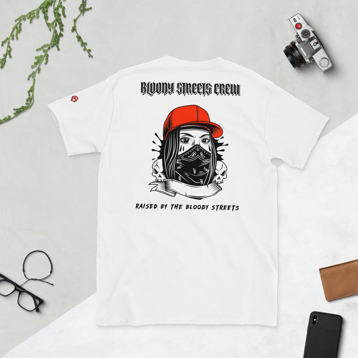 BS CITY Nürnberg Crew Member Premium Red "Lady" T-Shirt - BLOODY-STREETS.DE Streetwear Herren und Damen Hoodies, T-Shirts, Pullis