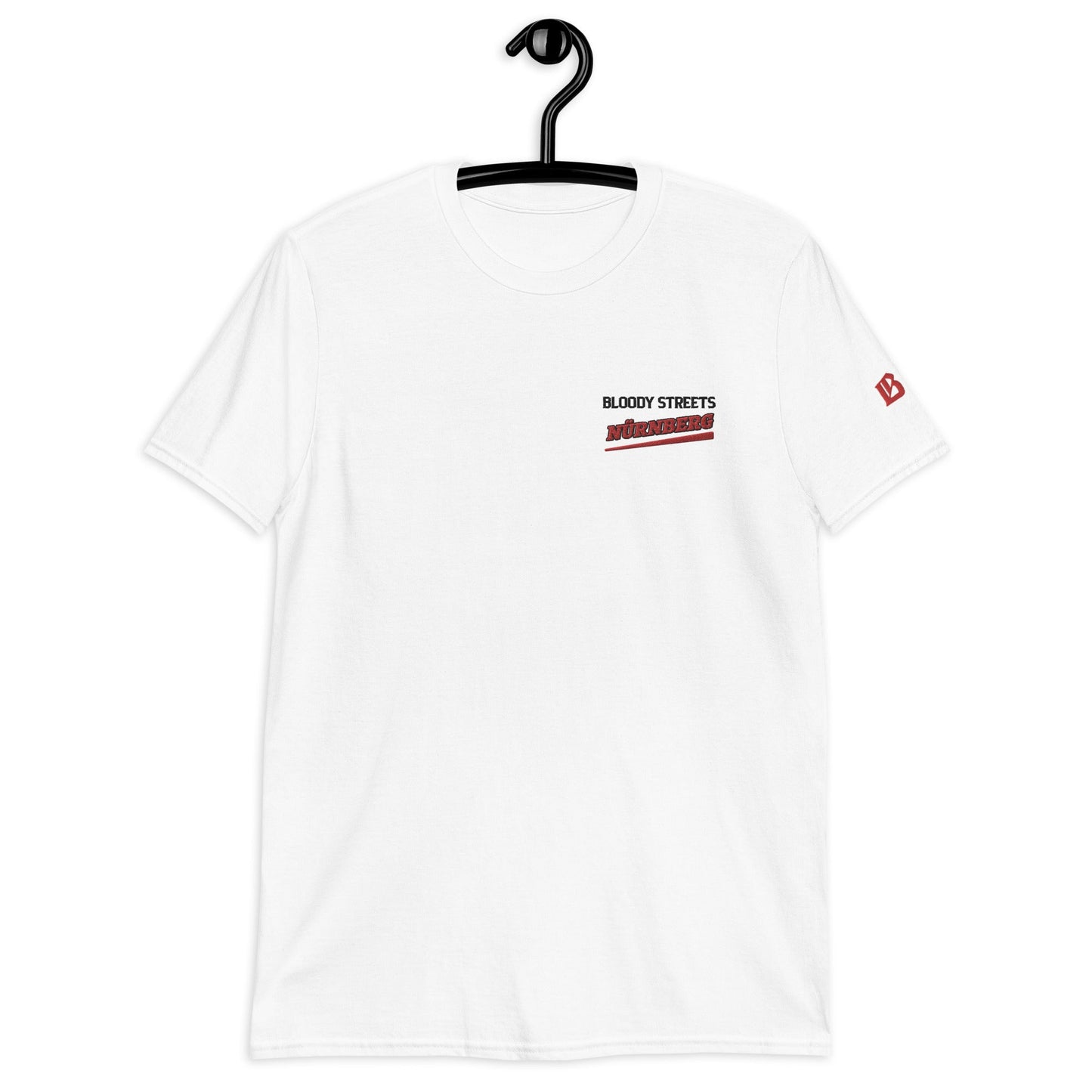 BS CITY Nürnberg Crew Member Premium Red "Lady" T-Shirt - BLOODY-STREETS.DE Streetwear Herren und Damen Hoodies, T-Shirts, Pullis