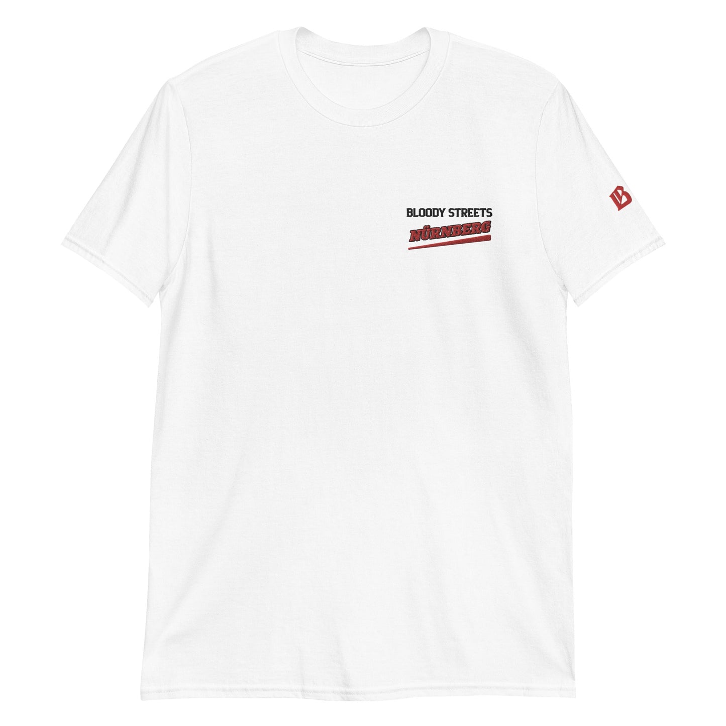 BS CITY Nürnberg Crew Member Premium Red "Lady" T-Shirt - BLOODY-STREETS.DE Streetwear Herren und Damen Hoodies, T-Shirts, Pullis