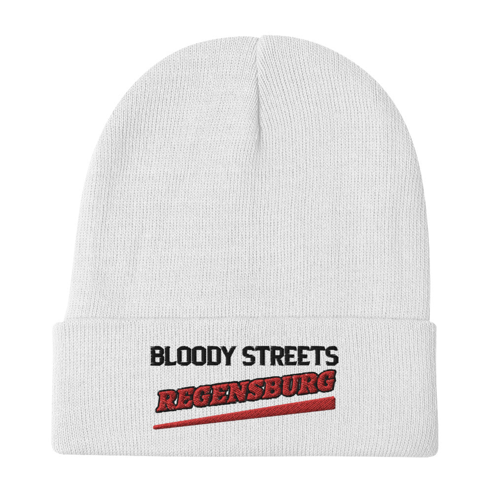 BS CITY Regensburg Crew Member Premium Beanie - BLOODY-STREETS.DE Streetwear Herren und Damen Hoodies, T-Shirts, Pullis