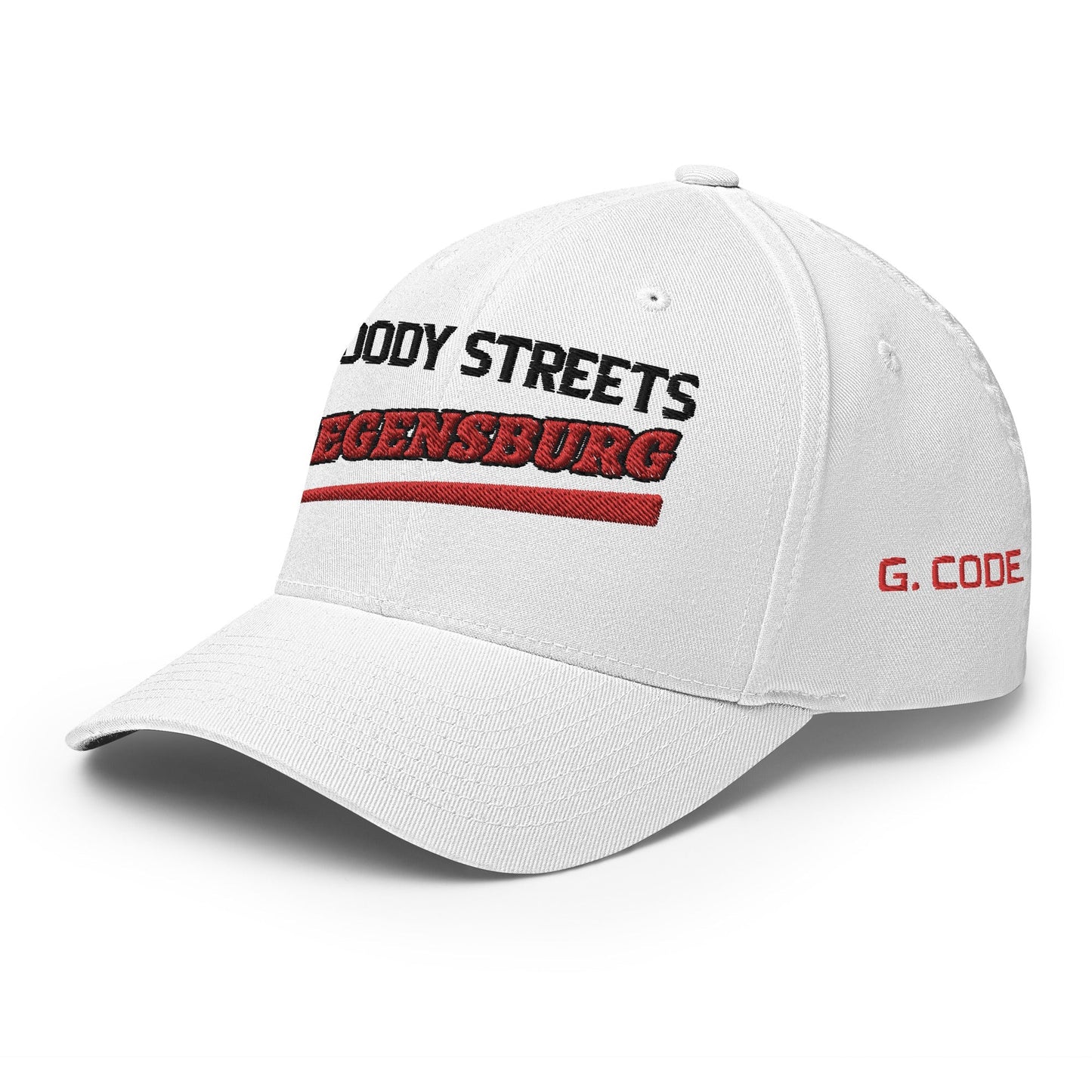 BS CITY Regensburg Crew Member Premium Red DAD CAP - BLOODY-STREETS.DE Streetwear Herren und Damen Hoodies, T-Shirts, Pullis