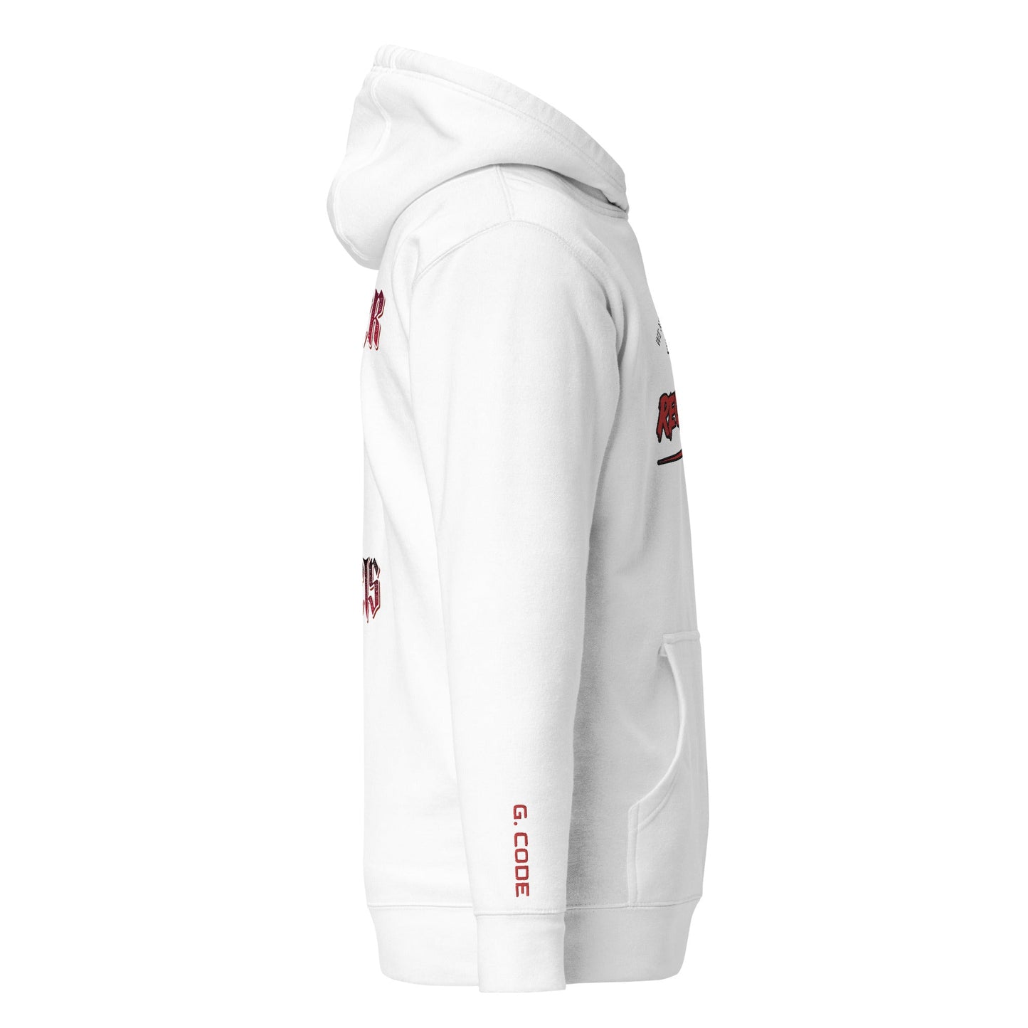 BS CITY Regensburg Crew Member Premium Red "G" Hoodie - BLOODY-STREETS.DE Streetwear Herren und Damen Hoodies, T-Shirts, Pullis