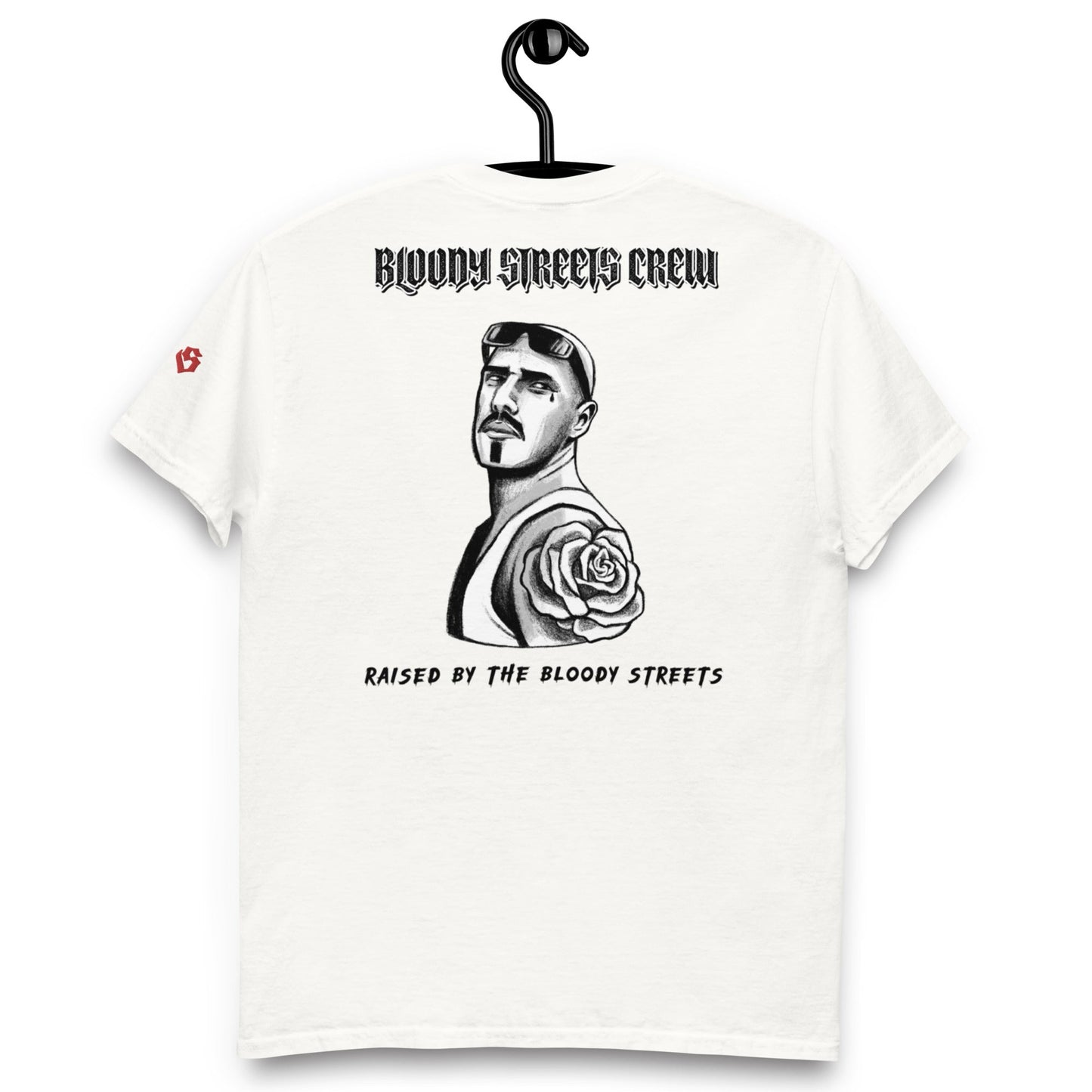 BS CITY Regensburg Crew Member Premium Red "G" T-Shirt - BLOODY-STREETS.DE Streetwear Herren und Damen Hoodies, T-Shirts, Pullis