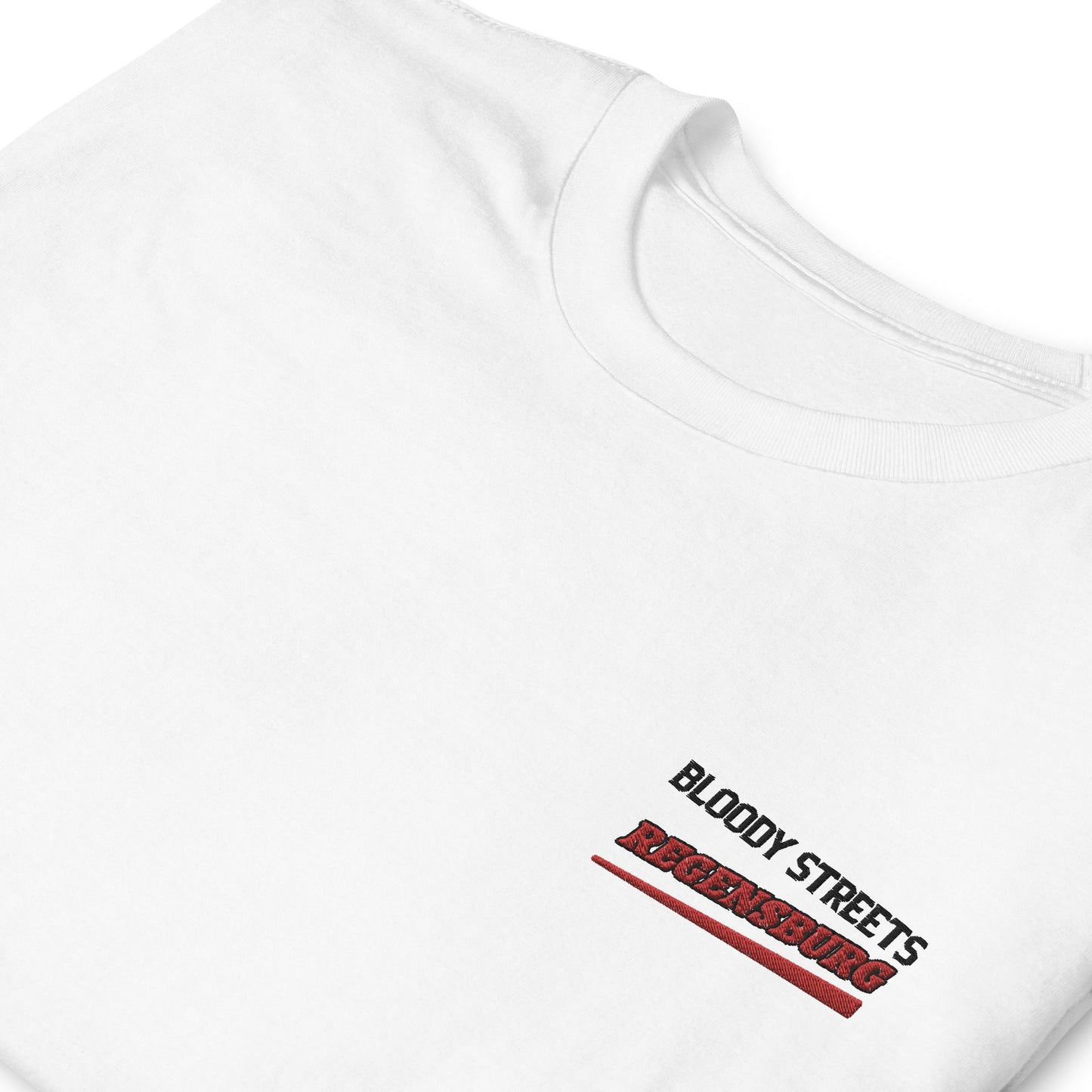 BS CITY Regensburg Crew Member Premium Red "Lady" T-Shirt - BLOODY-STREETS.DE Streetwear Herren und Damen Hoodies, T-Shirts, Pullis