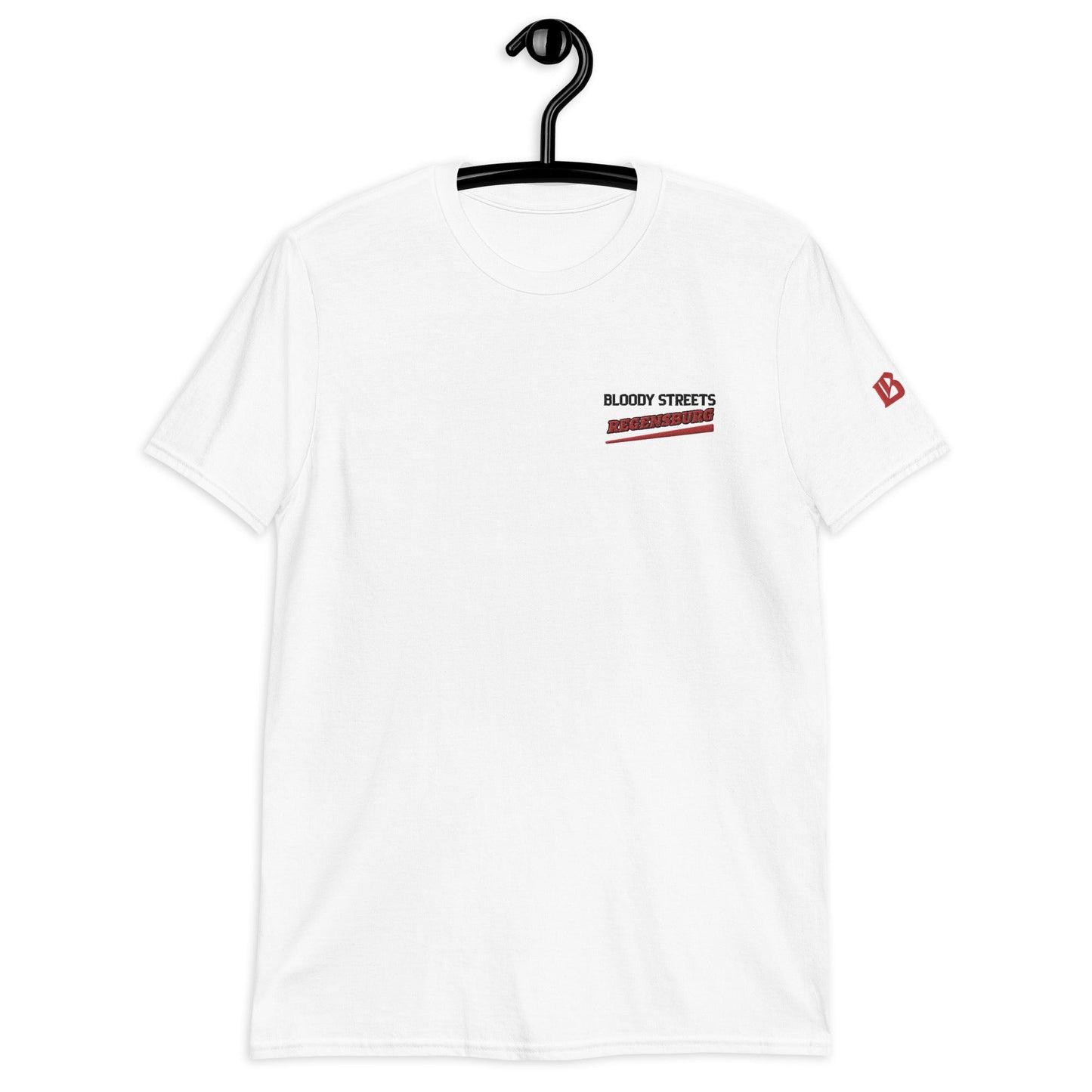 BS CITY Regensburg Crew Member Premium Red "Lady" T-Shirt - BLOODY-STREETS.DE Streetwear Herren und Damen Hoodies, T-Shirts, Pullis
