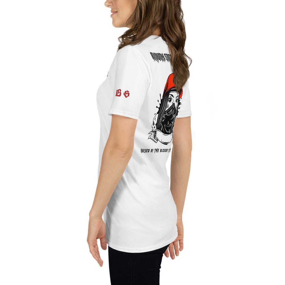BS CITY Regensburg Crew Member Premium Red "Lady" T-Shirt - BLOODY-STREETS.DE Streetwear Herren und Damen Hoodies, T-Shirts, Pullis
