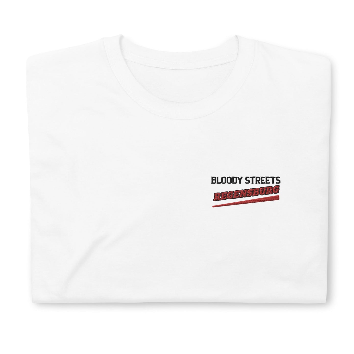 BS CITY Regensburg Crew Member Premium Red "Lady" T-Shirt - BLOODY-STREETS.DE Streetwear Herren und Damen Hoodies, T-Shirts, Pullis