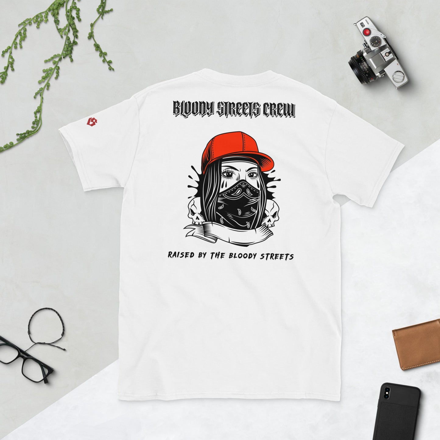 BS CITY Regensburg Crew Member Premium Red "Lady" T-Shirt - BLOODY-STREETS.DE Streetwear Herren und Damen Hoodies, T-Shirts, Pullis