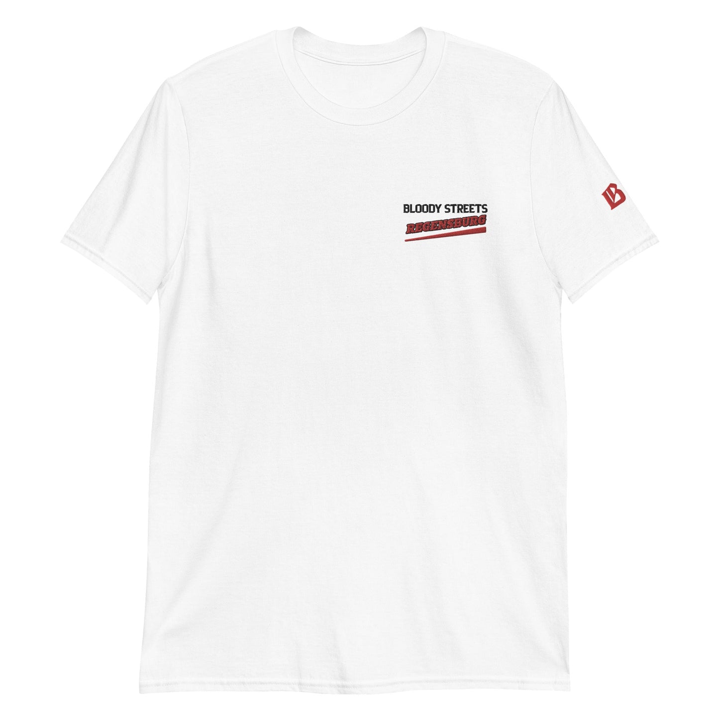 BS CITY Regensburg Crew Member Premium Red "Lady" T-Shirt - BLOODY-STREETS.DE Streetwear Herren und Damen Hoodies, T-Shirts, Pullis