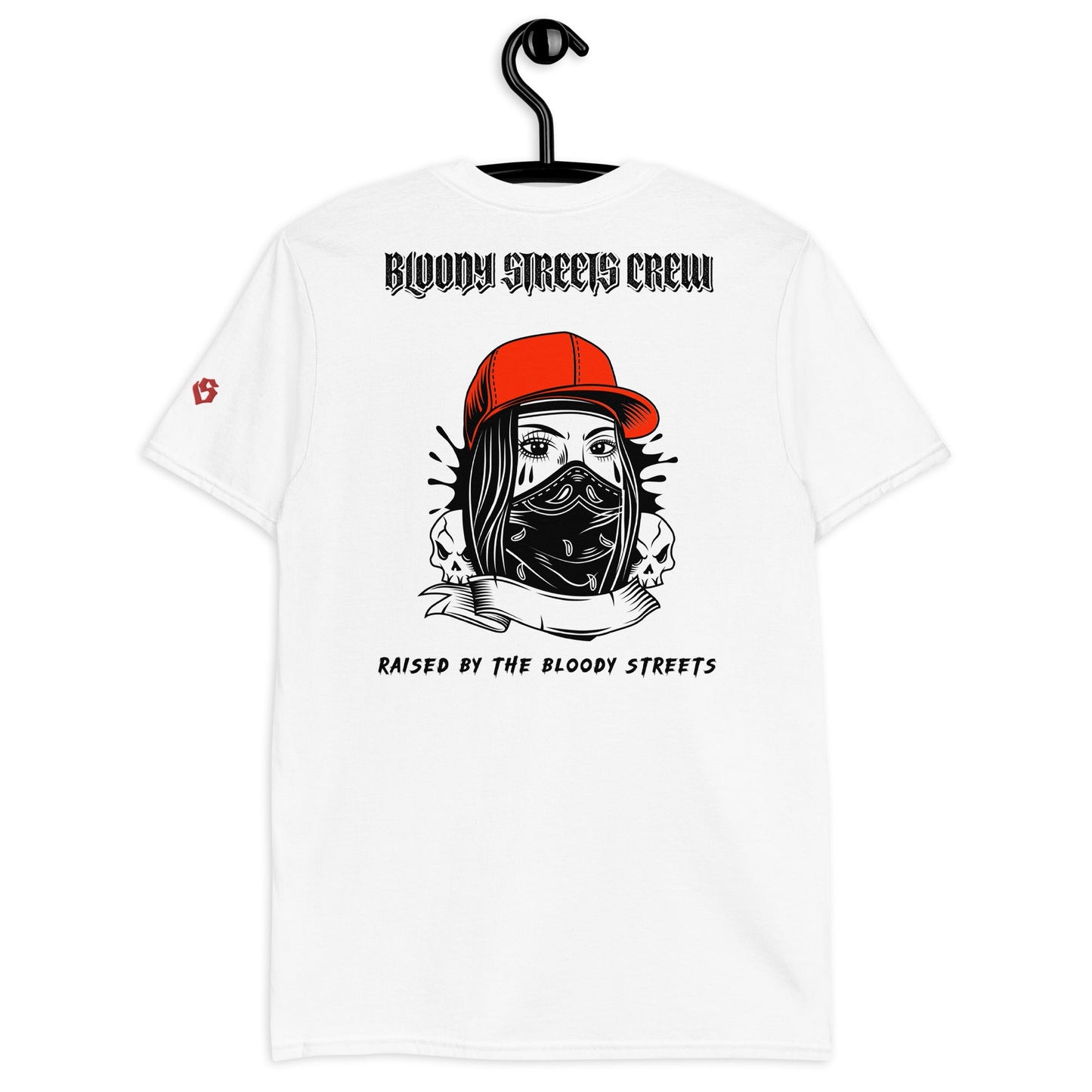 BS CITY Regensburg Crew Member Premium Red "Lady" T-Shirt - BLOODY-STREETS.DE Streetwear Herren und Damen Hoodies, T-Shirts, Pullis