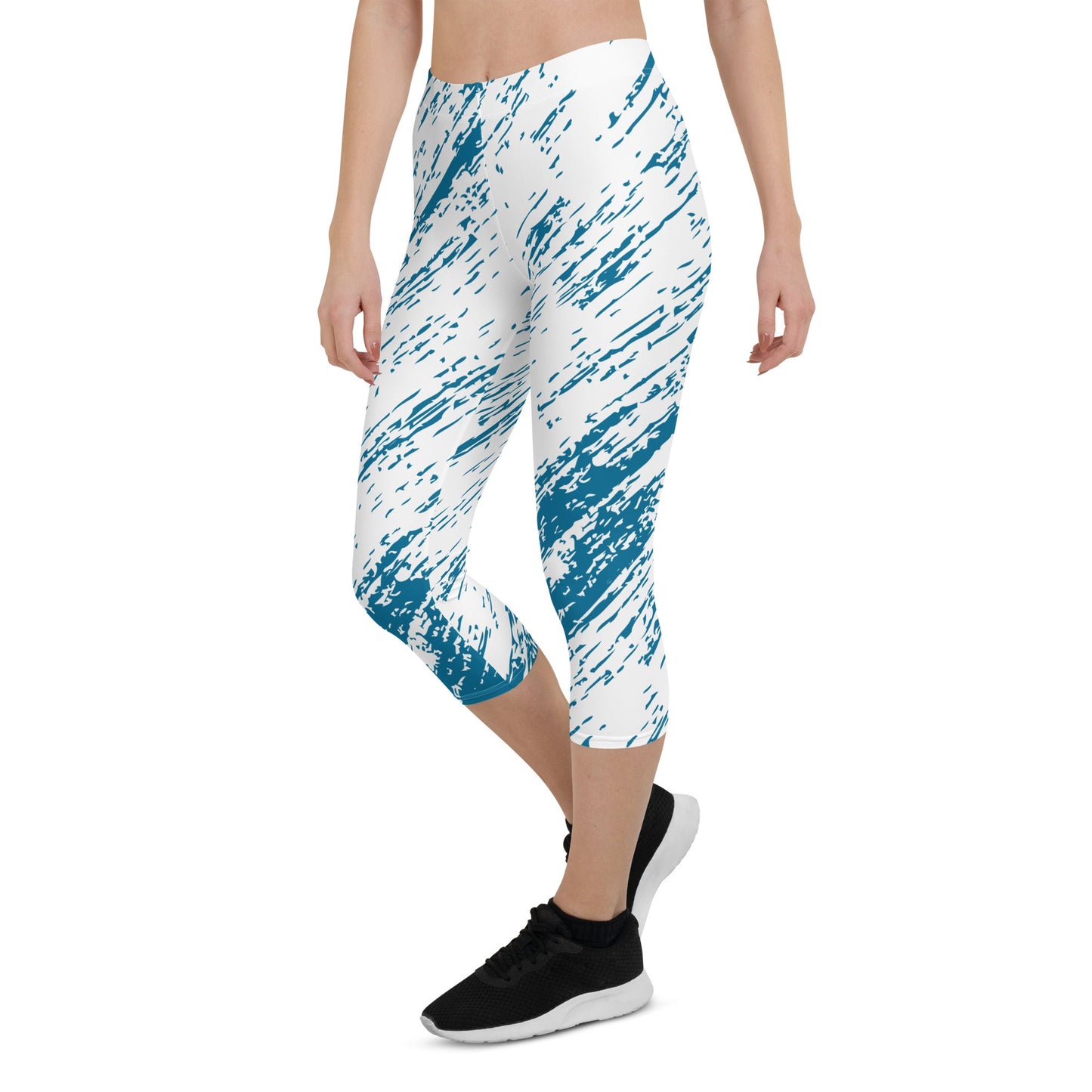 Capri Leggings - BLUE RAIN - BLOODY-STREETS.DE Streetwear Herren und Damen Hoodies, T-Shirts, Pullis
