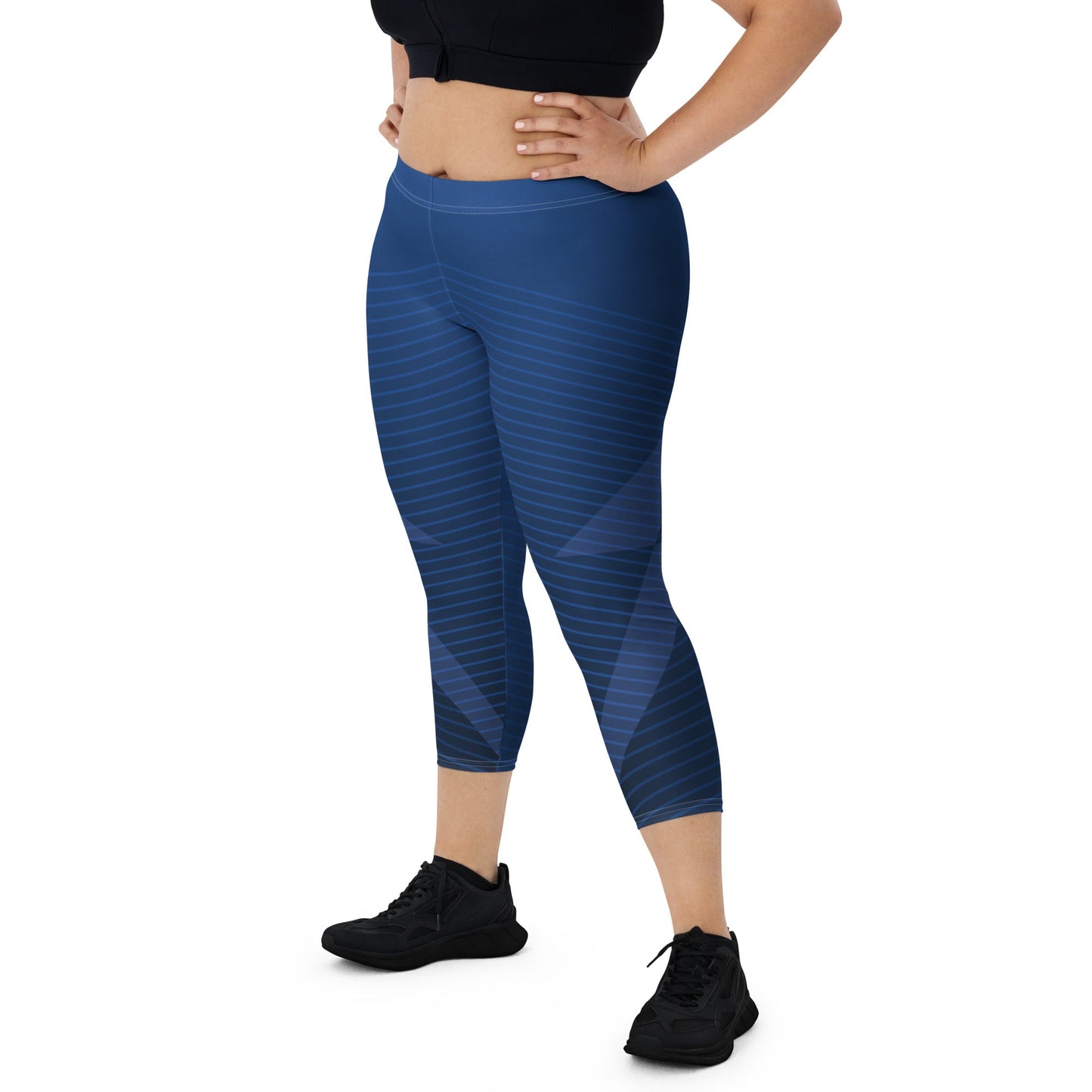 Capri Leggings - DARK BLUE - BLOODY-STREETS.DE Streetwear Herren und Damen Hoodies, T-Shirts, Pullis