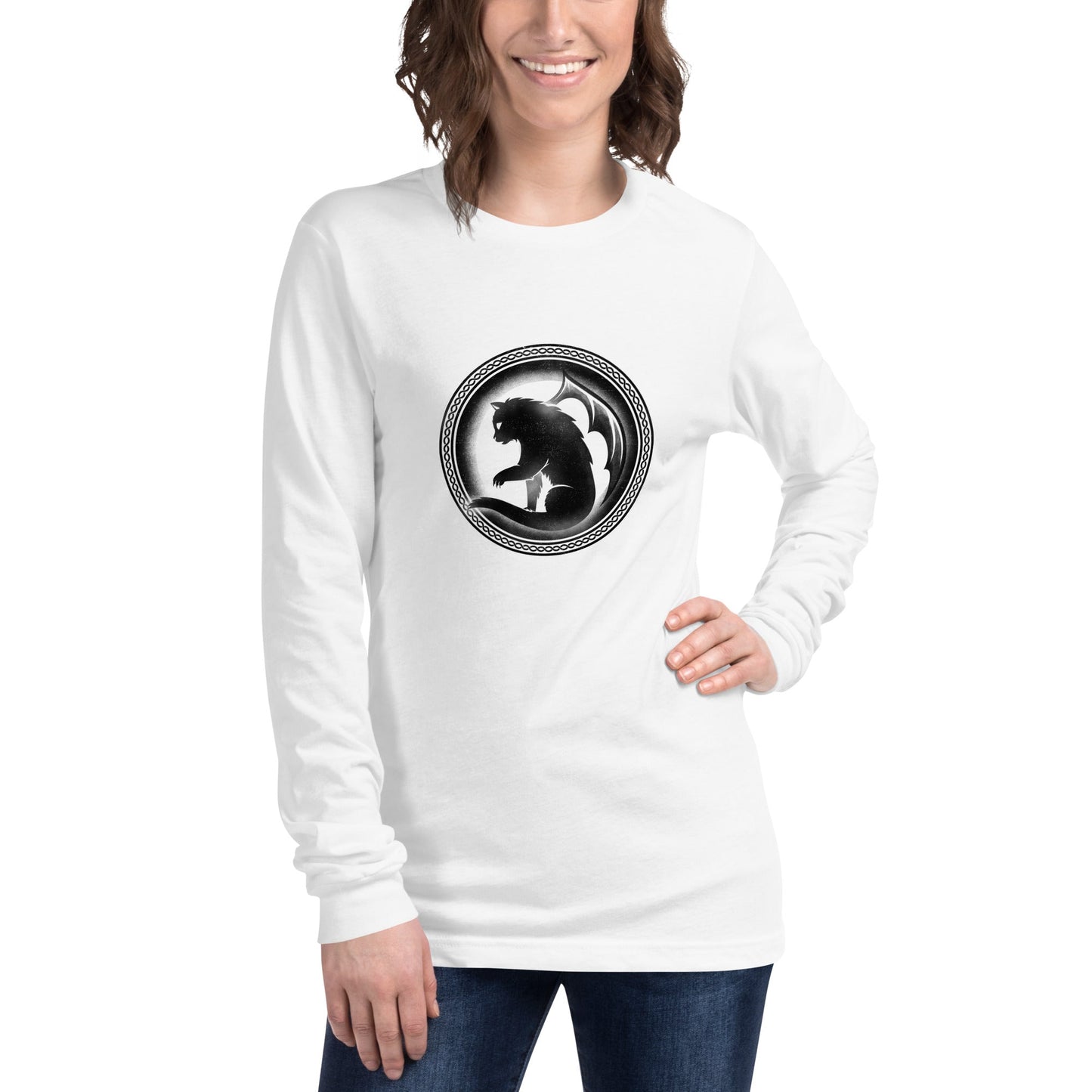 CAT Style - Langärmeliges T-Shirt - BLOODY-STREETS.DE Streetwear Herren und Damen Hoodies, T-Shirts, Pullis