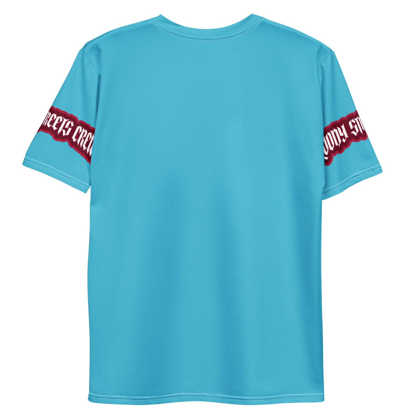 CONQUER THE WORLD Herren-T-Shirt BLAU - BLOODY-STREETS.DE Streetwear Herren und Damen Hoodies, T-Shirts, Pullis