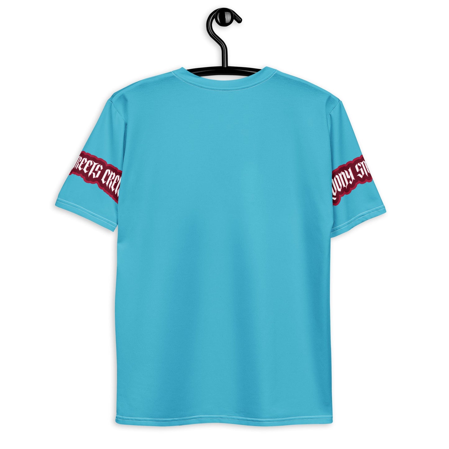 CONQUER THE WORLD Herren-T-Shirt BLAU - BLOODY-STREETS.DE Streetwear Herren und Damen Hoodies, T-Shirts, Pullis