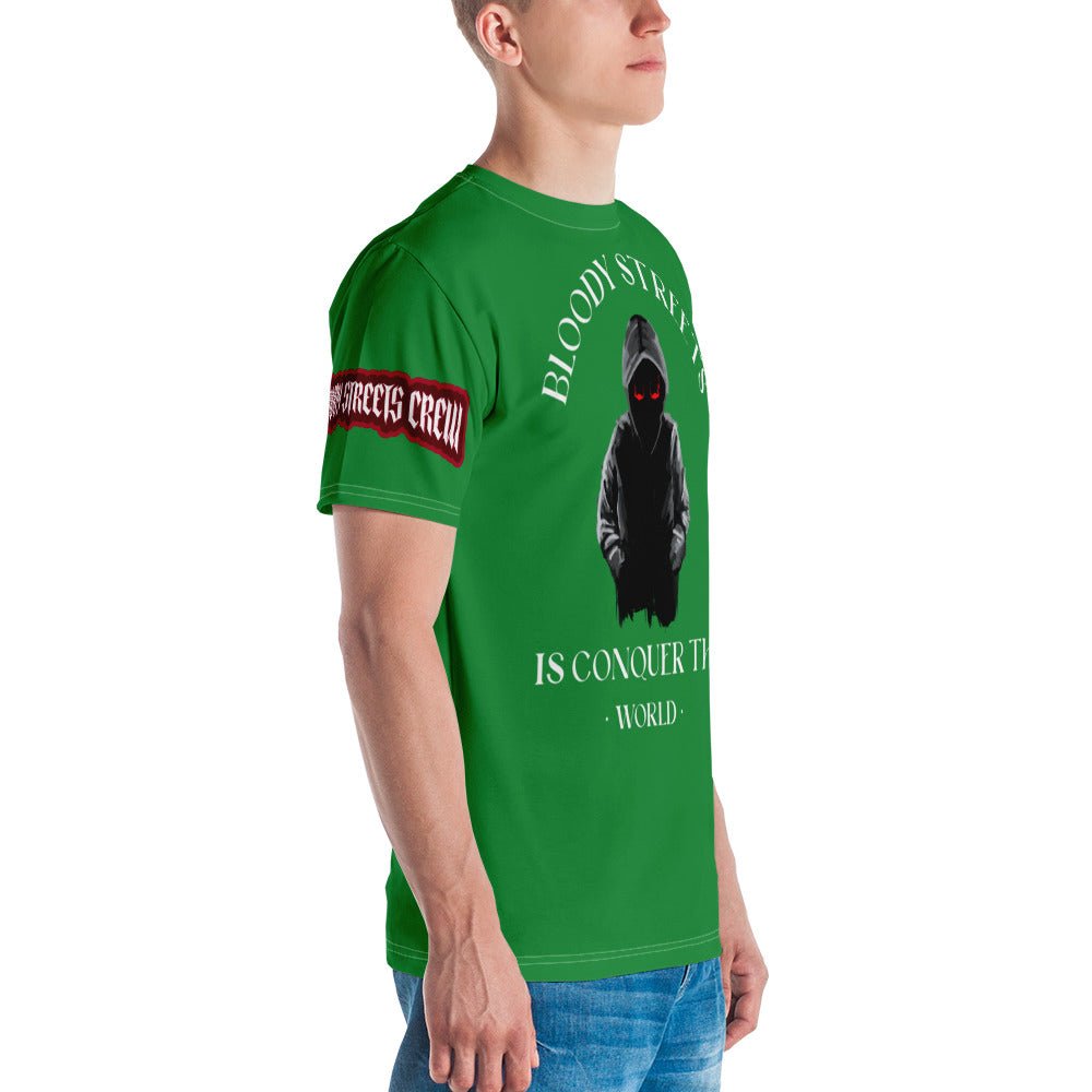 T-Shirt Damen - WHOLE WORLD OF THE BLOODY STREETS - PREMIUM - BLOODY-STREETS.DE Streetwear Herren und Damen Hoodies, T-Shirts, Pullis