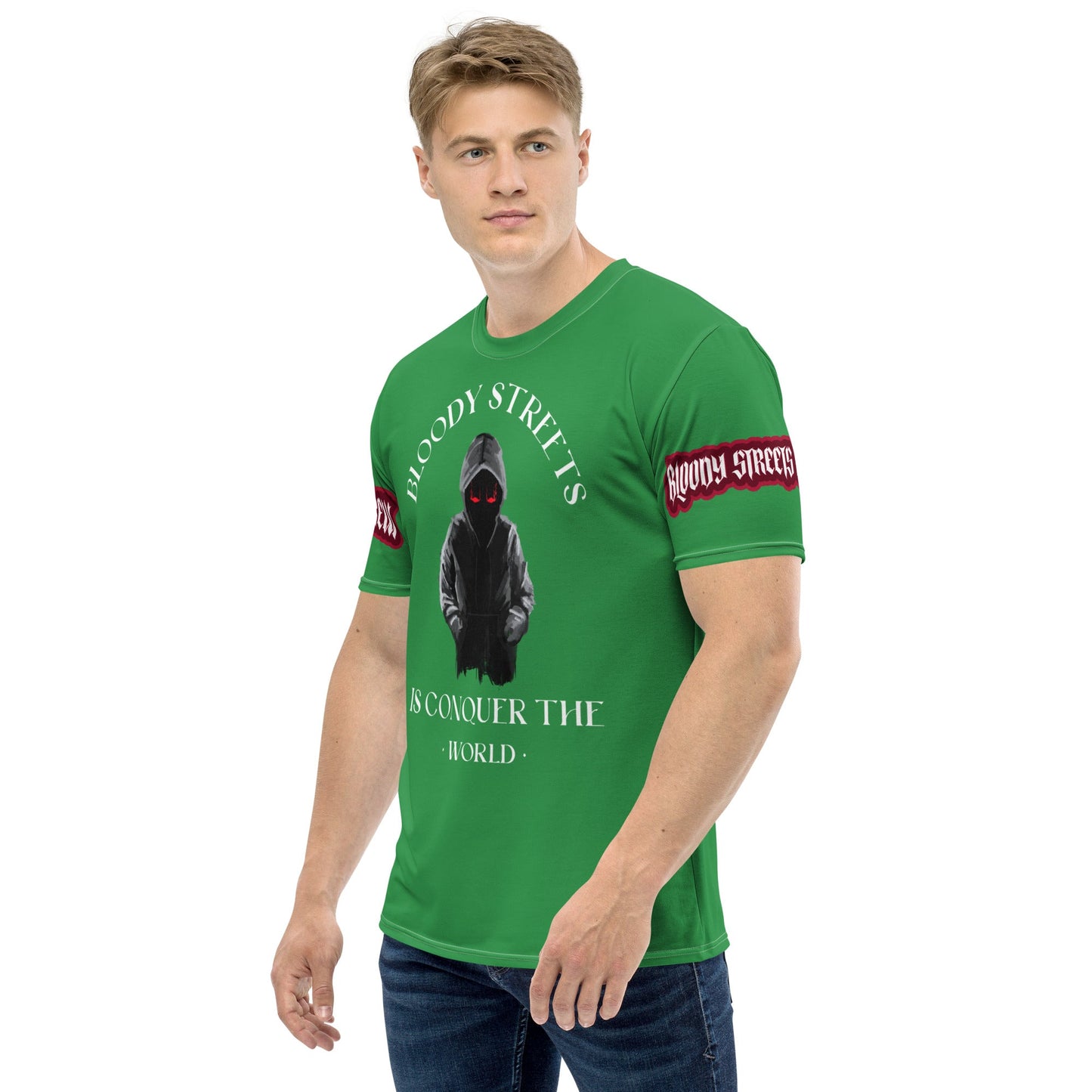 T-Shirt Damen - WHOLE WORLD OF THE BLOODY STREETS - PREMIUM - BLOODY-STREETS.DE Streetwear Herren und Damen Hoodies, T-Shirts, Pullis