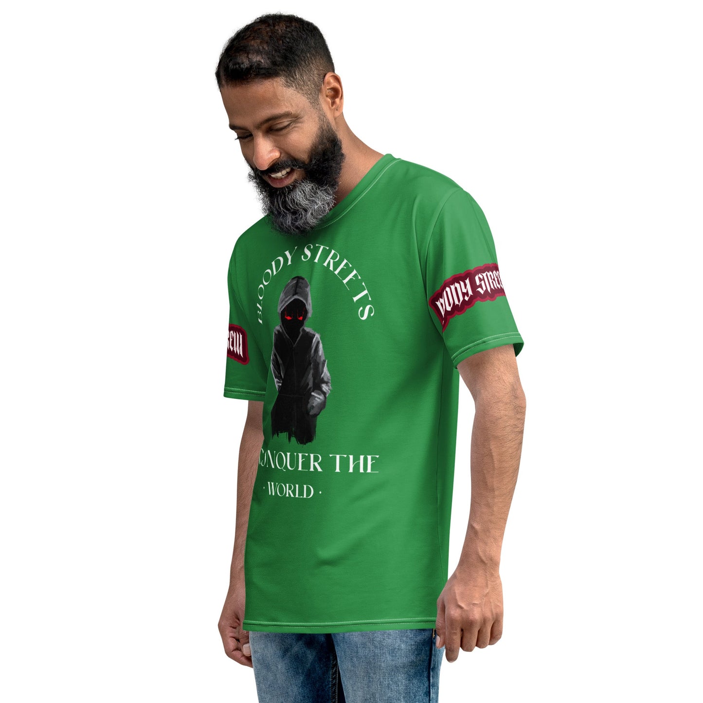T-Shirt Damen - WHOLE WORLD OF THE BLOODY STREETS - PREMIUM - BLOODY-STREETS.DE Streetwear Herren und Damen Hoodies, T-Shirts, Pullis