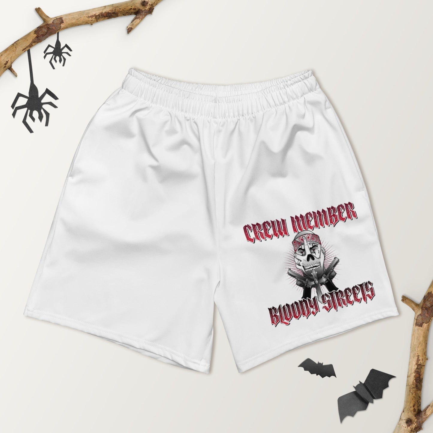 CREW MEMBER - Recycelte Sport-Shorts für Herren - BLOODY-STREETS.DE Streetwear Herren und Damen Hoodies, T-Shirts, Pullis