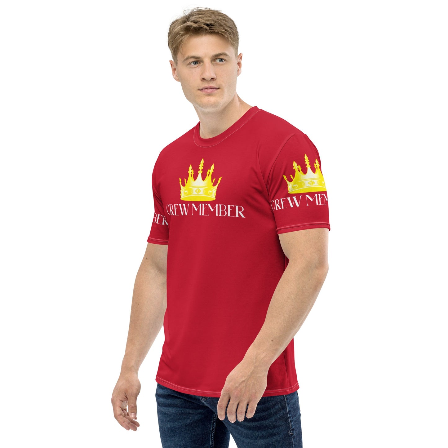 KING CREW Member Streetwear T-Shirt Herren - RED - BLOODY-STREETS.DE Streetwear Herren und Damen Hoodies, T-Shirts, Pullis
