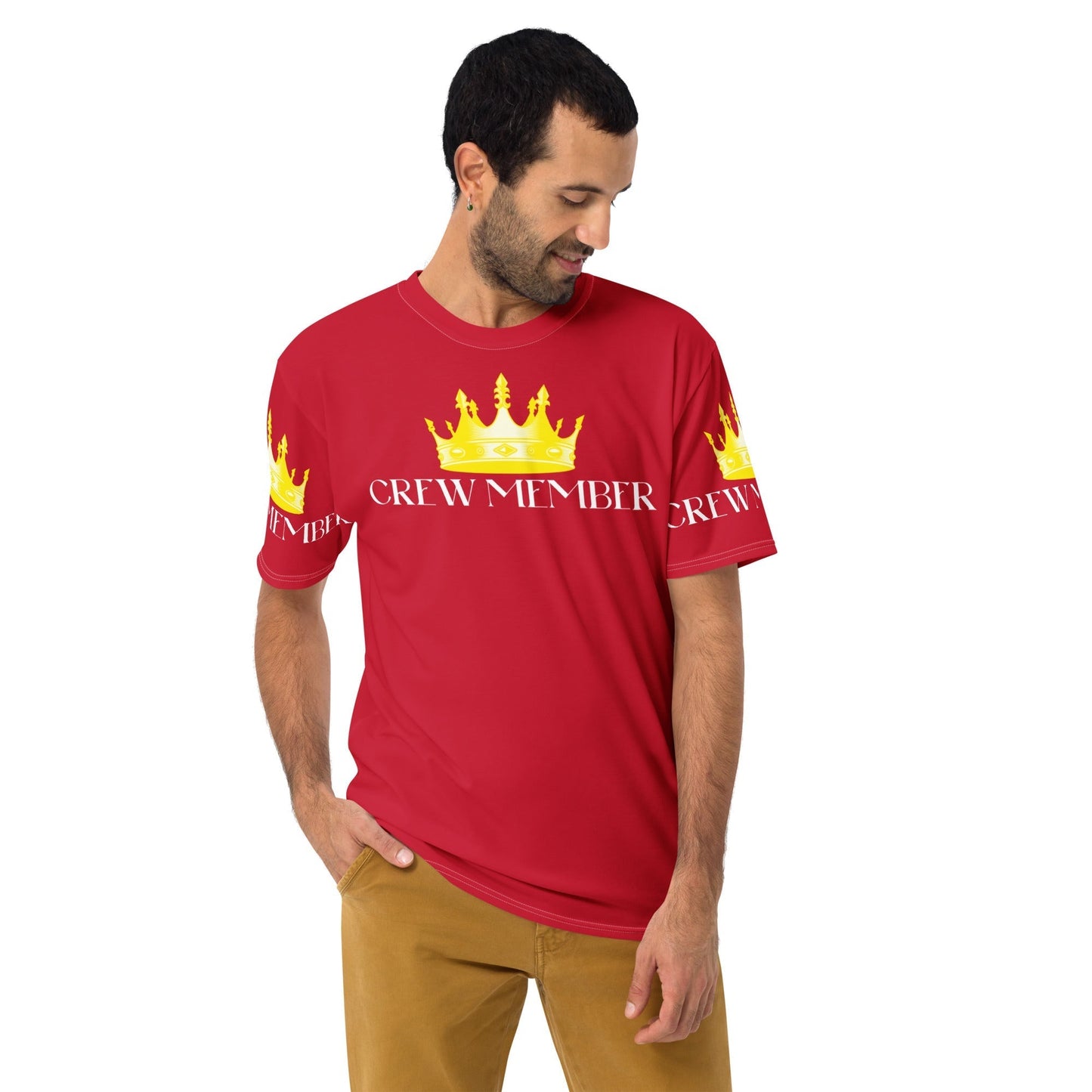 KING CREW Member Streetwear T-Shirt Herren - RED - BLOODY-STREETS.DE Streetwear Herren und Damen Hoodies, T-Shirts, Pullis