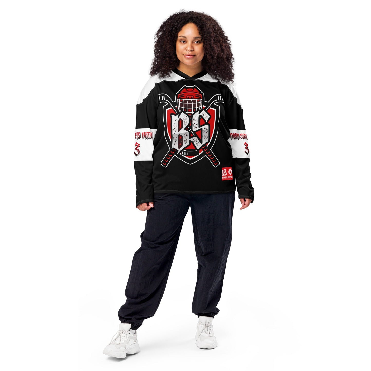 Bloody Streets Hockey Trikot - BLOODY-STREETS.DE Streetwear Herren und Damen Hoodies, T-Shirts, Pullis