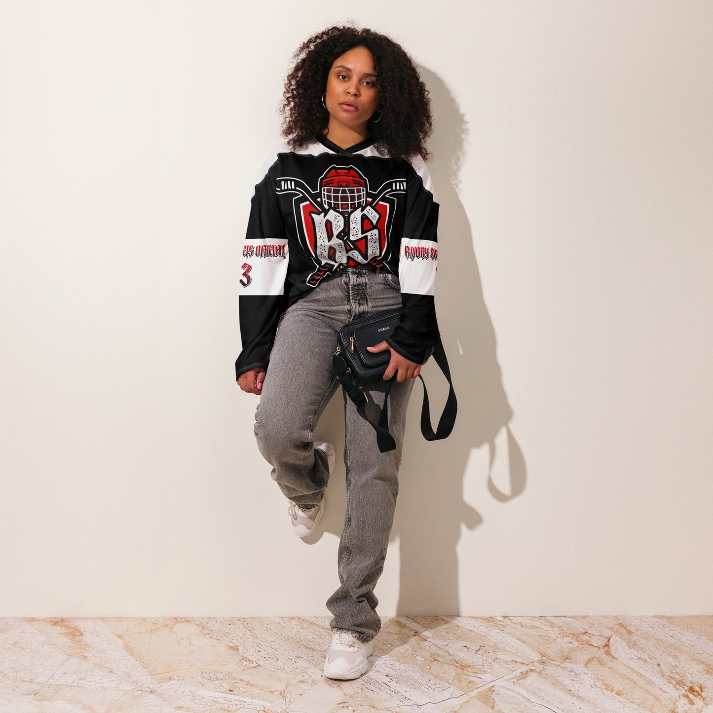 Bloody Streets Hockey Trikot - BLOODY-STREETS.DE Streetwear Herren und Damen Hoodies, T-Shirts, Pullis