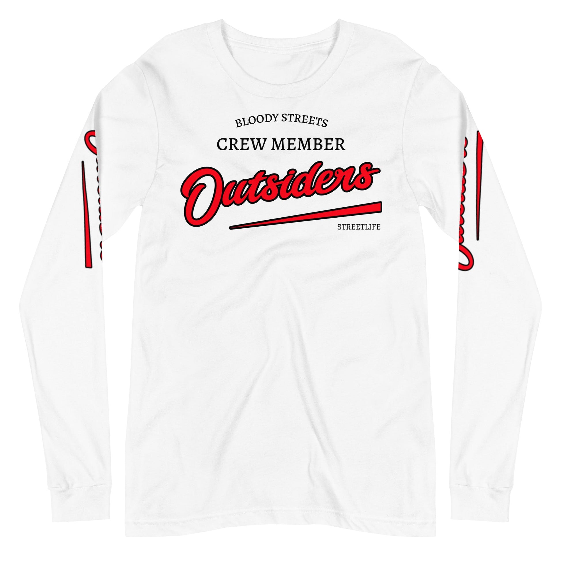 BS OUTSIDERS Crew - Premium Longsleeve LADY - BLOODY-STREETS.DE Streetwear Herren und Damen Hoodies, T-Shirts, Pullis