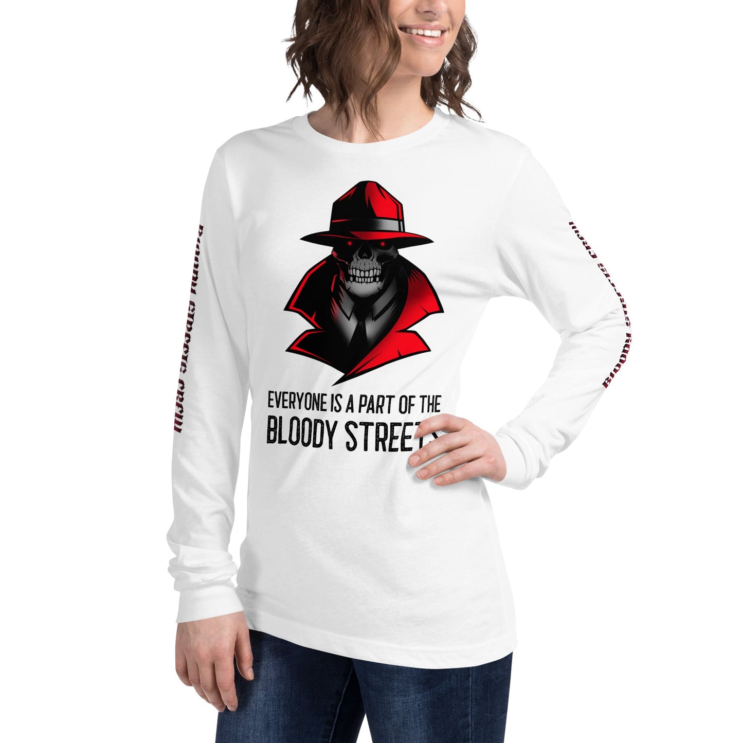 PART OF BS - Premium Longsleeve Lady - BLOODY-STREETS.DE Streetwear Herren und Damen Hoodies, T-Shirts, Pullis