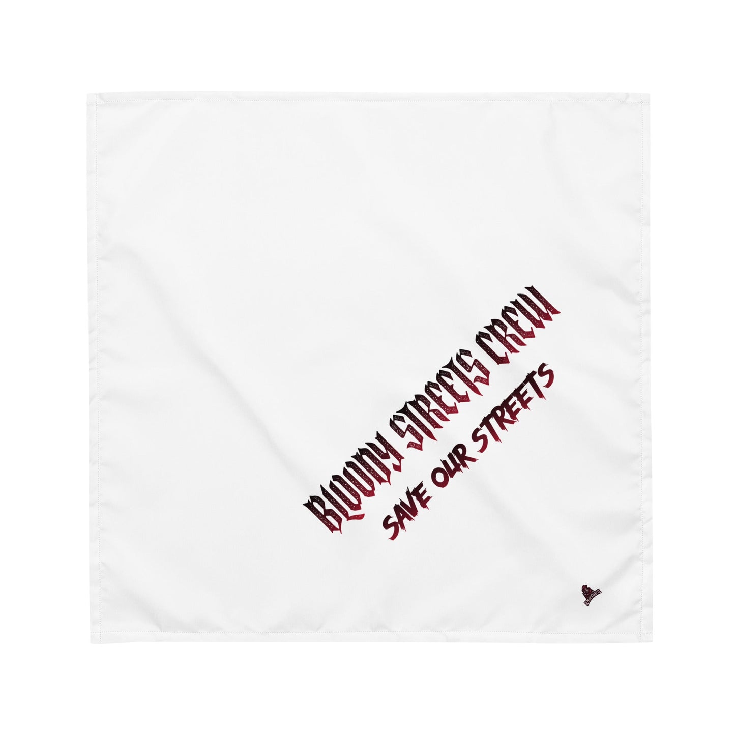 Streetwear Bandana White - BLOODY-STREETS.DE Streetwear Herren und Damen Hoodies, T-Shirts, Pullis