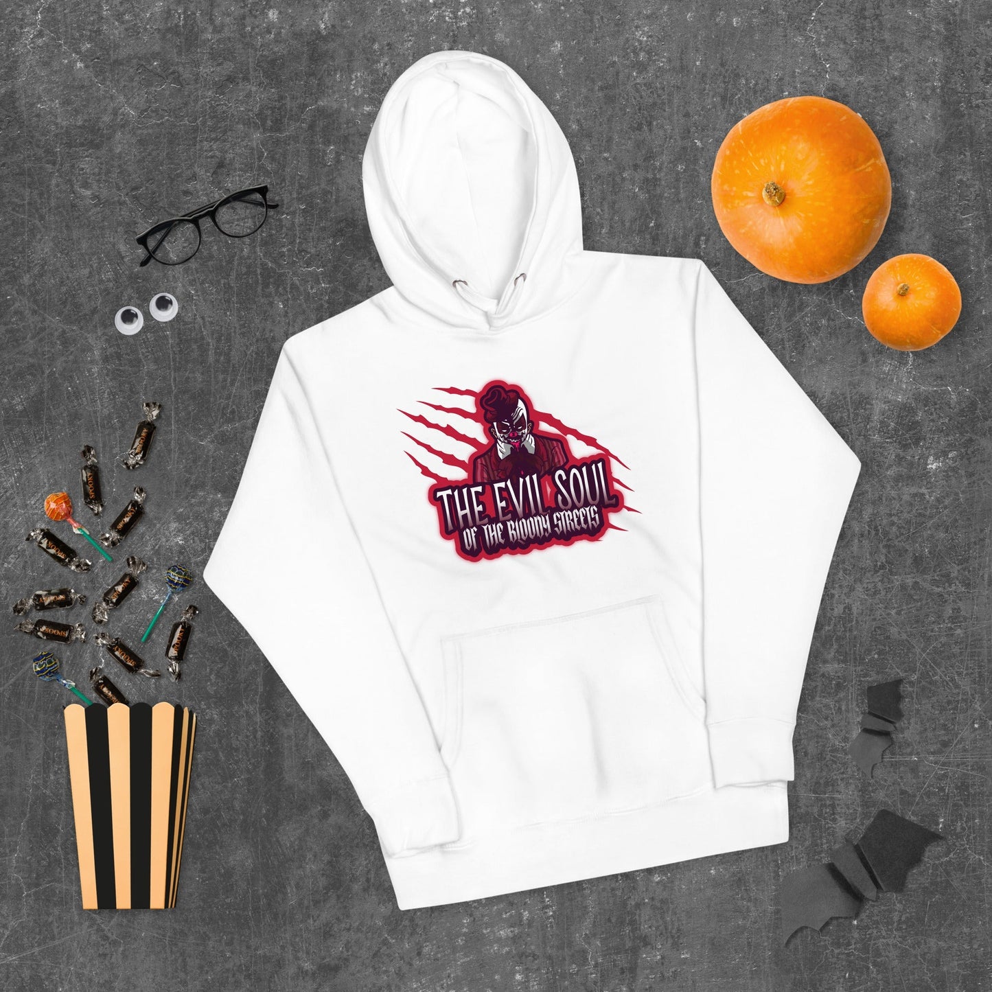 The Soul of the BLOODY STREETS - BLOODY-STREETS.DE Streetwear Herren und Damen Hoodies, T-Shirts, Pullis