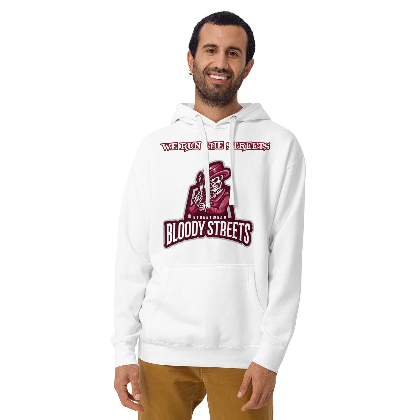 We Run The Streets - BLOODY-STREETS.DE Streetwear Herren und Damen Hoodies, T-Shirts, Pullis