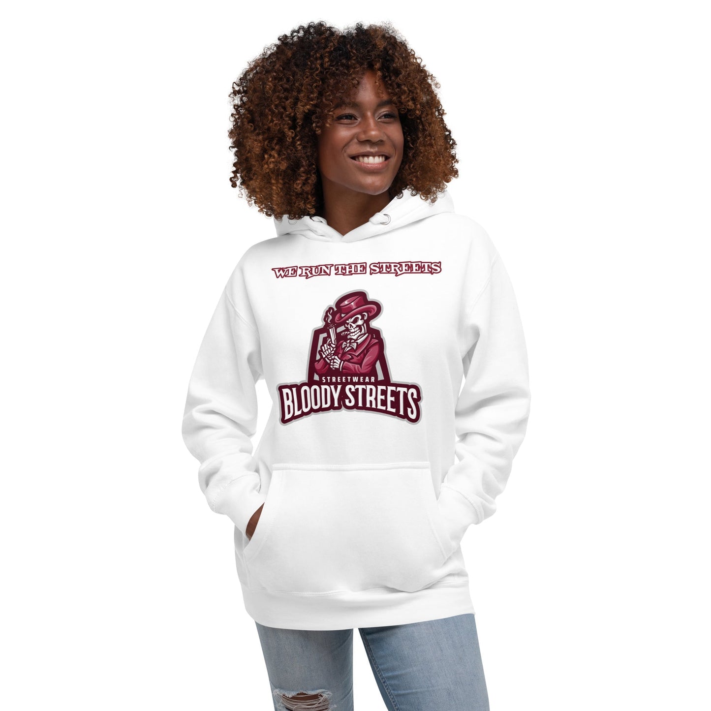 We Run The Streets - BLOODY-STREETS.DE Streetwear Herren und Damen Hoodies, T-Shirts, Pullis